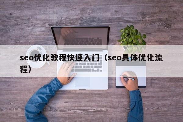 seo优化教程快速入门(seo具体优化流程)