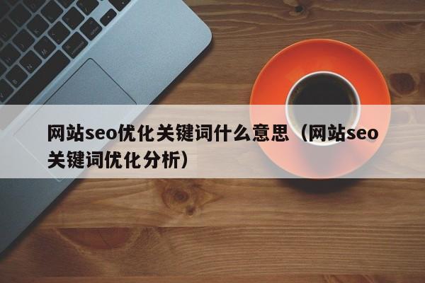 网站seo优化关键词什么意思(网站seo关键词优化分析)