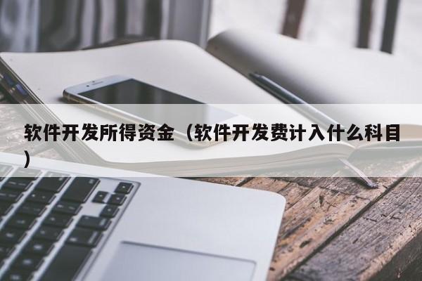 软件开发所得资金(软件开发费计入什么科目)