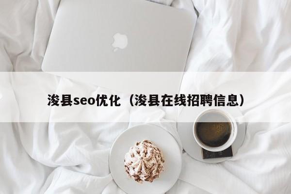 浚县seo优化(浚县在线招聘信息)