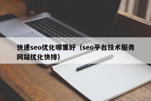 快速seo优化哪里好(seo平台技术服务网站优化快排)