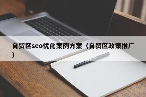 自贸区seo优化案例方案(自贸区政策推广)
