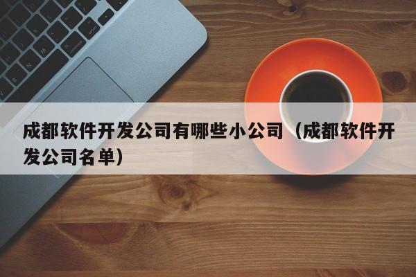 成都软件开发公司有哪些小公司(成都软件开发公司名单)