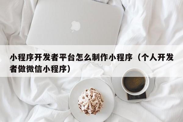 小程序开发者平台怎么制作小程序(个人开发者做微信小程序)