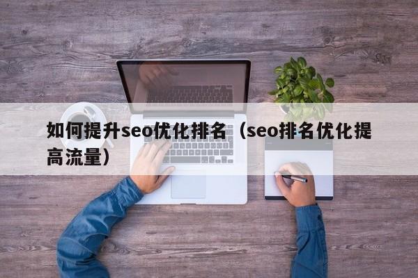 如何提升seo优化排名(seo排名优化提高流量)