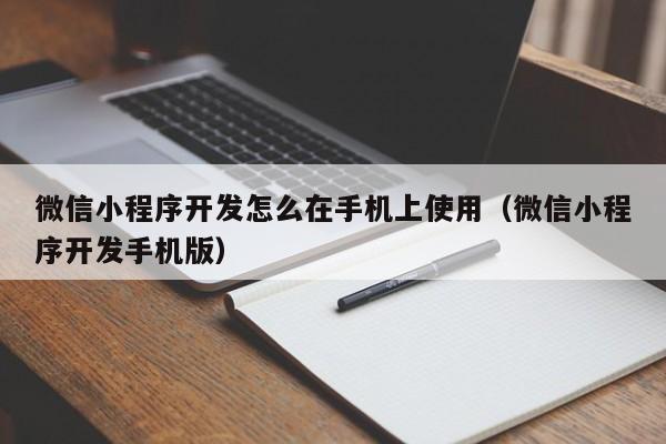 微信小程序开发怎么在手机上使用(微信小程序开发手机版)